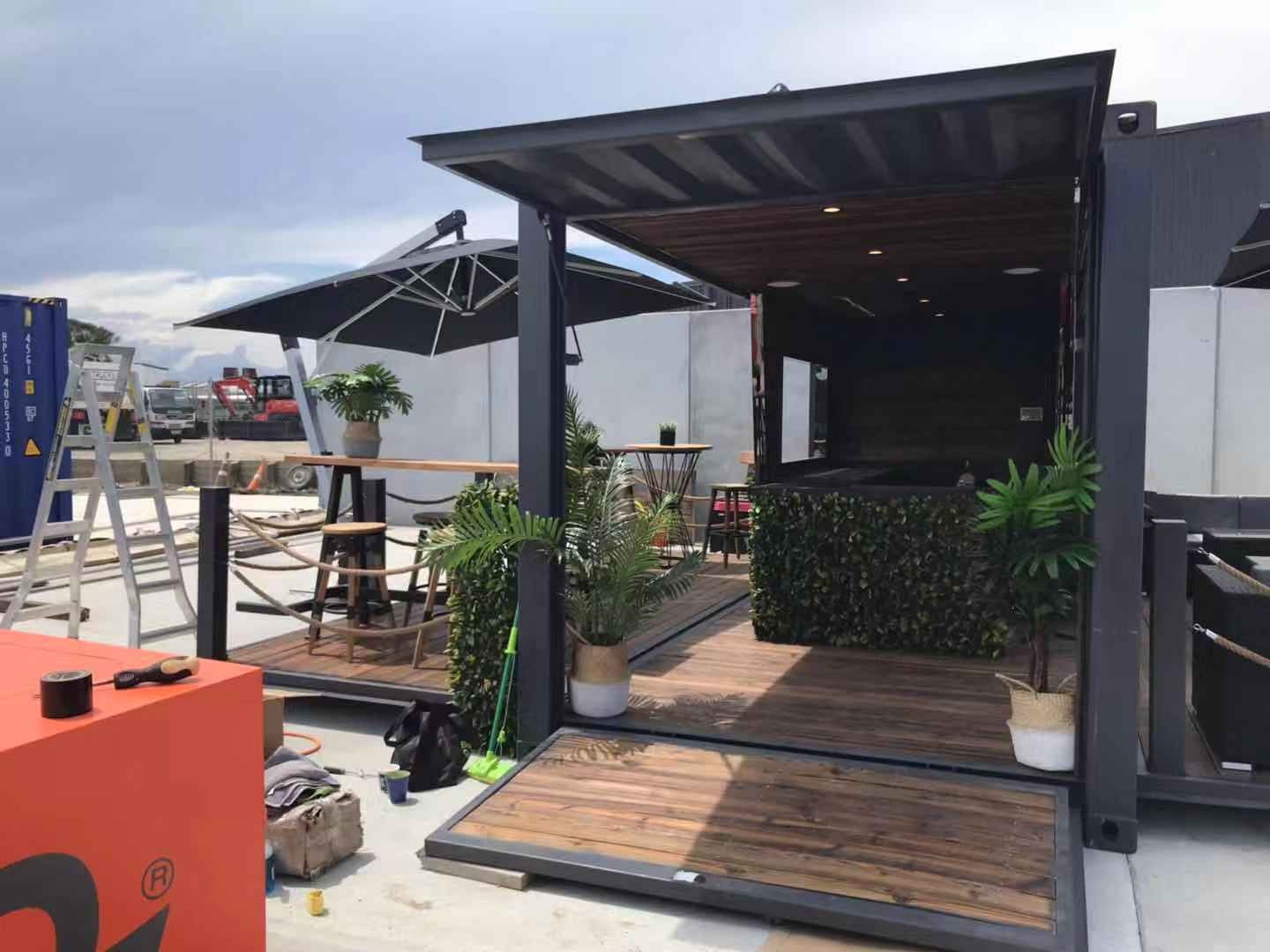 Container coffee shop