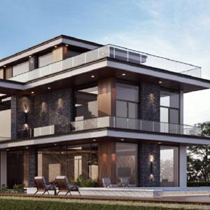 Steel structure self built house Steel structure self built house